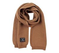 Pesaat Winter Schal Baby Kinder Strickschal 100% Baumwolle Warmes Langer Halstuch Mädchen Jungen Weicher Schön Schals (Braun)