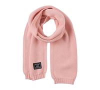 Pesaat Winter Schal Baby Kinder Strickschal 100% Baumwolle Warmes Langer Halstuch Mädchen Jungen Weicher Schön Schals (Blassrosa)