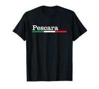 Pescara Città Italiana Bandiera Italia Maglietta T-Shirt