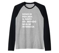 Pescara Città Simpatica Uomo Donna Bambino Souvenir Raglan