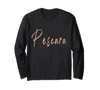 Pescara Italien Vintage Elegantes Design Langarmshirt