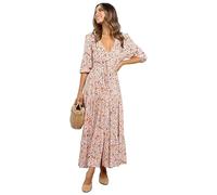 Petal & Pup Damen Kelda Dress Lässiges Kleid, Beige, Klein