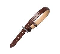 PEtbon 10mm-Ersatz für einteiliges Damen-Uhrenarmband aus Rindsleder, erweiterte Version, hautfreundliches Uhrenarmband mit farbiger Bambusmaserung, Länge 220mm