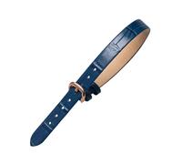 PEtbon 10mm-Ersatz für einteiliges Damen-Uhrenarmband aus Rindsleder, erweiterte Version, hautfreundliches Uhrenarmband mit farbiger Bambusmaserung, Länge 220mm