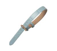 PEtbon 10mm-Ersatz für einteiliges Damen-Uhrenarmband aus Rindsleder, erweiterte Version, hautfreundliches Uhrenarmband mit farbiger Bambusmaserung, Länge 220mm