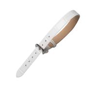 PEtbon 10mm-Ersatz für einteiliges Damen-Uhrenarmband aus Rindsleder, erweiterte Version, hautfreundliches Uhrenarmband mit farbiger Bambusmaserung, Länge 220mm