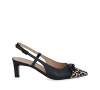 Peter Kaiser Damen - Peeptoes & Slingpumps 79609 in schwarz Glattleder
