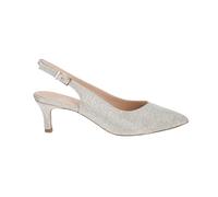 Peter Kaiser Damen - Peeptoes & Slingpumps 79643 in metallic Textil