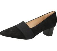 Peter Kaiser Pumps schwarz Velour Elastic 72342 für Damen, schwarz, Gr. 35 ½ EU / 3 UK