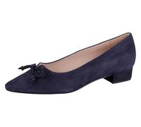 Peter Kaiser Pumps blau Velour Schleife 72241 - Größe 39