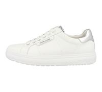 Peter Kaiser Sneaker 40 Leder weiss/silber Damen Größe 38,5