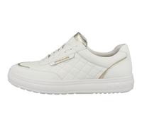 Peter Kaiser Sneaker 41 (Veloureder) weiss/gold Damen, Größe Euro (US) 38
