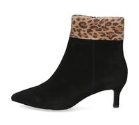High-Heel-Stiefelette PETER KAISER "Peter Kaiser Stiefelette Leder", Damen, Gr. 39, schwarz, Leder, Schuhe (47764224-39) schwarz