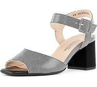 PETER KAISER PEARL 8303 Damen Sandaletten,Sommerschuh,Riemen,elegant,feminin,leichter Absatz,Ziegenleder,WEISS,39 EU / 5.5 UK