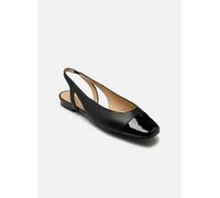 Slingpumps PETER KAISER "Peter Kaiser Pumps Leder", Damen, Gr. 37,5, schwarz, Leder, Schuhe Slingpumps (93207731-37,5) schwarz