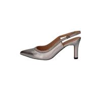 High-Heel-Pumps PETER KAISER "Peter Kaiser Pumps Leder", Damen, Gr. 38, silber, Leder, Schuhe (25384707-38) silber