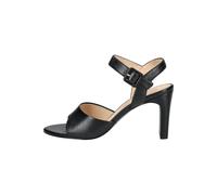 High-Heel-Sandalette PETER KAISER "Peter Kaiser Sandalen Nappaleder", Damen, Gr. 40, schwarz, Nappaleder, Schuhe (51124853-40) schwarz
