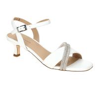 Peter Kaiser Sandalette weiß Strass 78243 - Größe 40