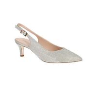 Peter Kaiser Pumps für Damen aus Italien, Spanien und Portugal für Damen, silber, Gr. 37 ½ EU / 4,5 UK