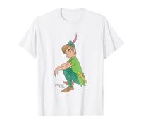 Peter Pan Classic T-Shirt, Herren, Weiß, XXL