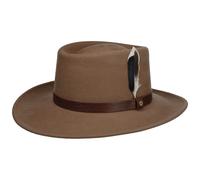 Petersham Gambler Wollhut by Stetson beige L (58-59 cm)