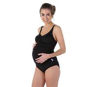 Petit Amour Umstands-Tankini Schwangerschafts-Bikini AMANDA Bademode Set Oberteil Unterteil schwarz Cup B Gr. M