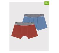 PETIT BATEAU 2er-Set: Boxershorts in Blau - Größe 86 | Baby Waesche
