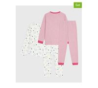 PETIT BATEAU 2er-Set: Pyjamas in Weiß - Größe 86 | Baby Waesche