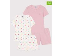 Petit Bateau Mädchen A0D6P Pyjama, Variante 1, 3 Jahre (2er Pack)