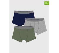 PETIT BATEAU 3er-Set: Boxershorts in Bunt - Größe 140 | Kinder Waesche
