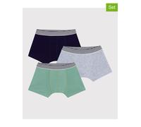 PETIT BATEAU 3er-Set: Boxershorts in Grün - Größe 104 | Baby Waesche