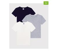 PETIT BATEAU 3er-Set: Shirts in Schwarz - Größe 92 | Kinder Oberteile