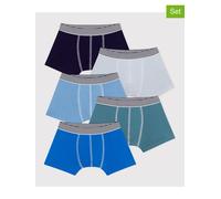 PETIT BATEAU 5er-Set: Boxershorts in Bunt - Größe 116 | Baby Waesche