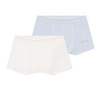 PETIT BATEAU 2er-Set: Boxershorts in Hellblau - Größe 110 | Baby Waesche