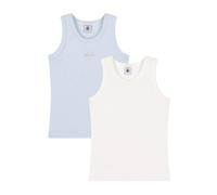 2er-Pack Jungen Unterhemden PETIT BATEAU weiß Gr. 116
