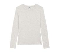 Petit Bateau A0BOP Langärmeliges T-Shirt Damen Beluga China XS