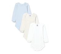Petit Bateau Baby-Jungen Gestreifter Body mit Langen Ärmeln