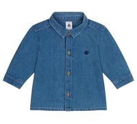 Petit Bateau Baby Jungen Langarm-Shirt A0cks, Blau, 12 Monate
