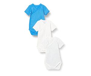 Petit Bateau Baby JungenKurzarm-Body für Neugeborene (3er Pack) , Variante 1, Verfrüht