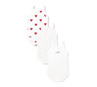 Petit Bateau Baby MädchenTrägerbody (3er Pack) , Variante 1, 3 Jahre