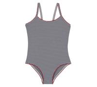 Petit Bateau Mädchen 1-teiliger Badeanzug A0cnt, Blau/Weiß, 5 Jahre
