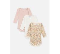 Petit Bateau - Bekleidung 3 Bodies US ML A0BRG00 - Mehrfarbig - Größe 3M