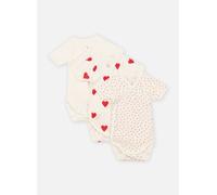 Petit Bateau - Bekleidung Lot de 3 Bodies Croisés Manches Courtes - weiß - Größe 1M