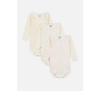 Petit Bateau - Bekleidung Lot de 3 Bodies Manches Longues Cœur de - Mehrfarbig - Größe 18M