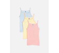 Petit Bateau - Bekleidung Lot de 3 Chemises à Bretelles POP - Mehrfarbig - Größe 5A