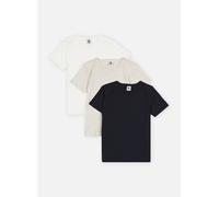 Petit Bateau - Bekleidung Lot de 3 Tee-Shirts Manches Courtes Unis - mehrfarbig - Größe 5A