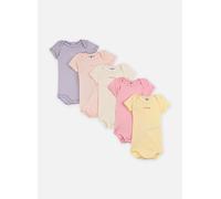 Petit Bateau - Bekleidung Lot de 5 bodies Manches Courtes Semaine - Mehrfarbig - Größe 12M