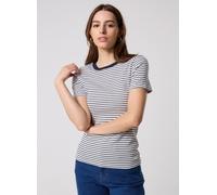 Petit Bateau - Bekleidung T-shirt l'iconique manches courtes col r - Weiß - Größe M