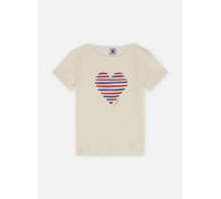 Petit Bateau Mädchen A0D6L T-Shirt, Weiß, 3 Jahre