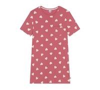 Petit Bateau Damen A0CUY Kurzarm-Nachthemd, Rosa/Weiß, XXS